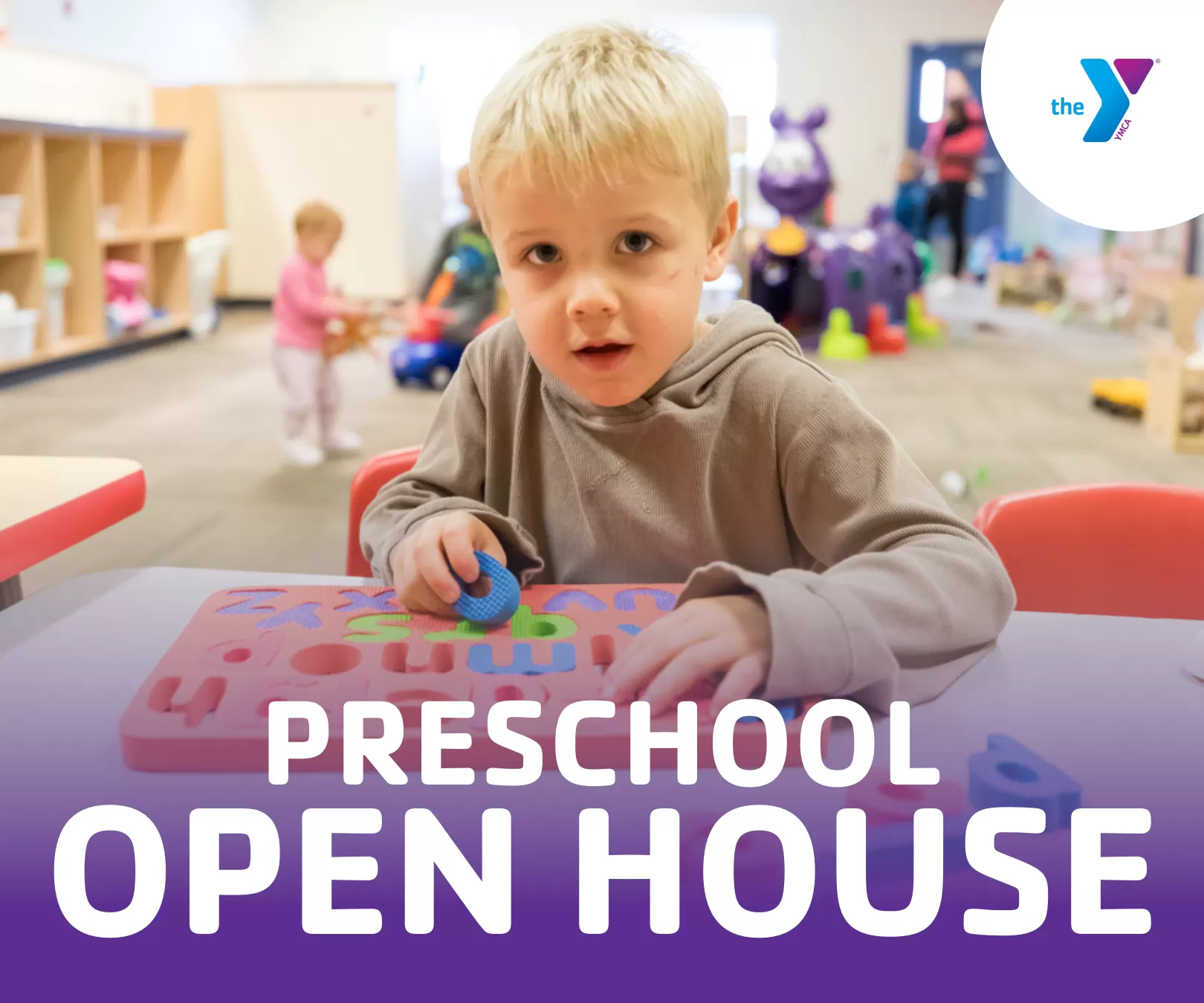 preschool open house event graphic