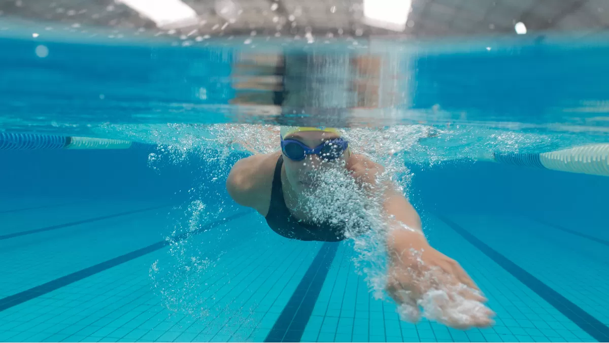 Woman Swimming