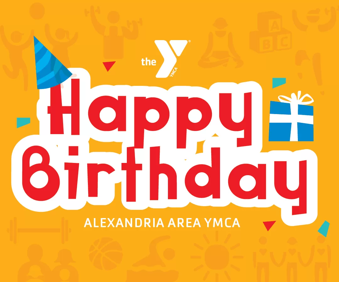 YMCA Birthday Graphic