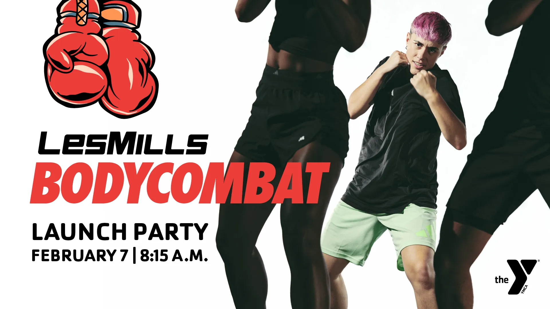 BODYCOMBAT Launch Party Event Graphic
