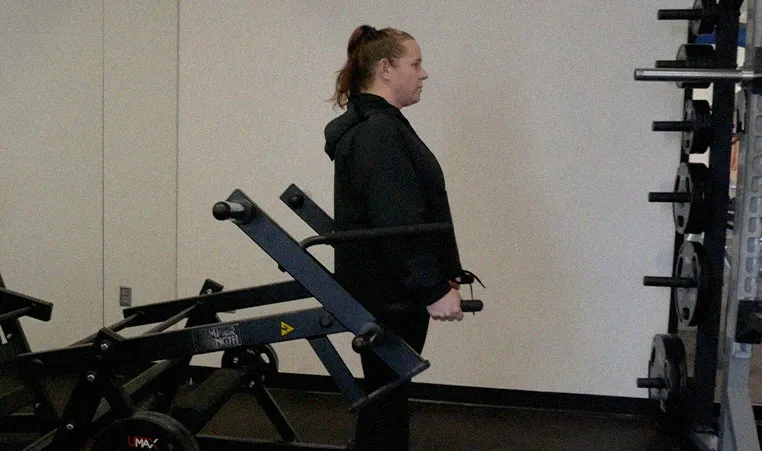 YMCA using new strength equipment